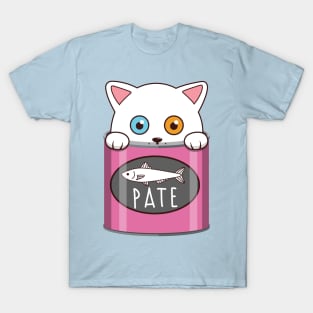 Cute Cat Pate T-Shirt